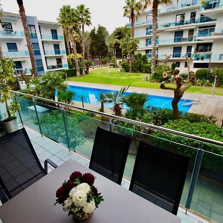V&v Lloret-apartamento Fenals Exclusivo 6pax Totalmente Renovado Con Piscina, Gimnasio, Parking Y Area Infantil Апартаменты *